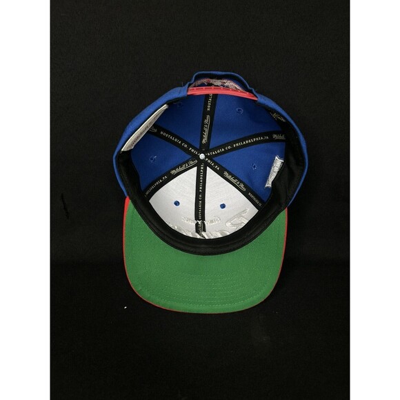 Mitchell & Ness New York Rangers NHL SnapBack  Cap Blue Red Men’s Adjustable - Picture 5 of 7